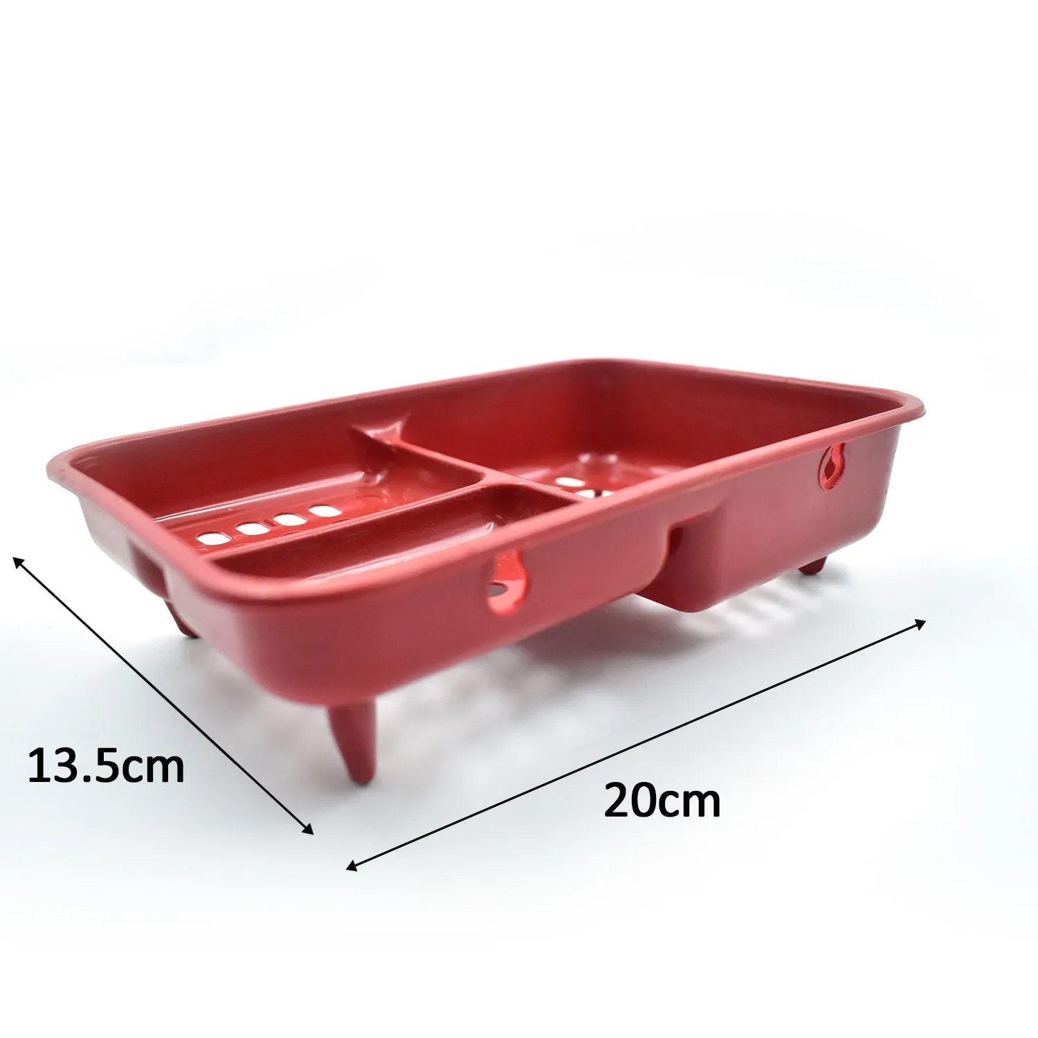 1130A 3 in 1 Soap keeping Plastic Case for Bathroom use