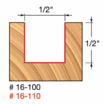 1/2" x 1/2" Mortising Bit