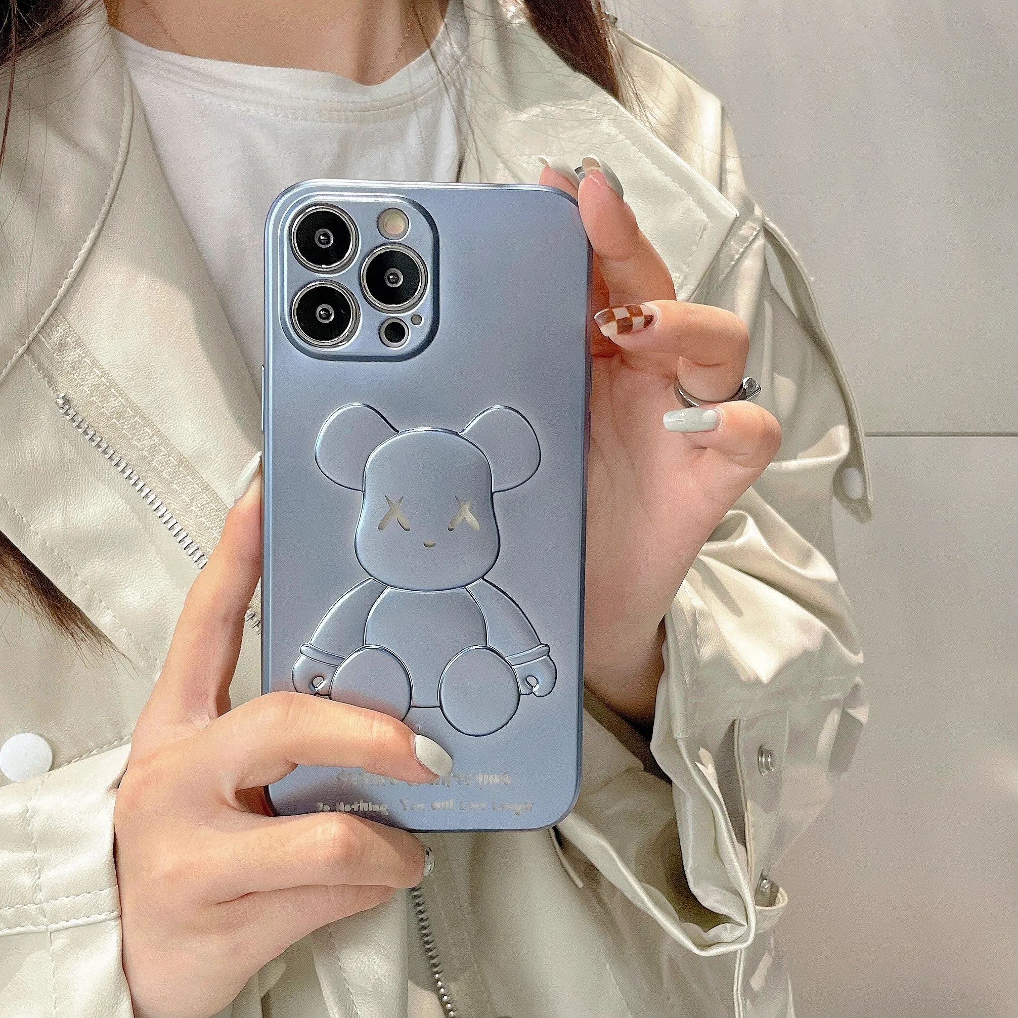 3D Bear iPhone Case