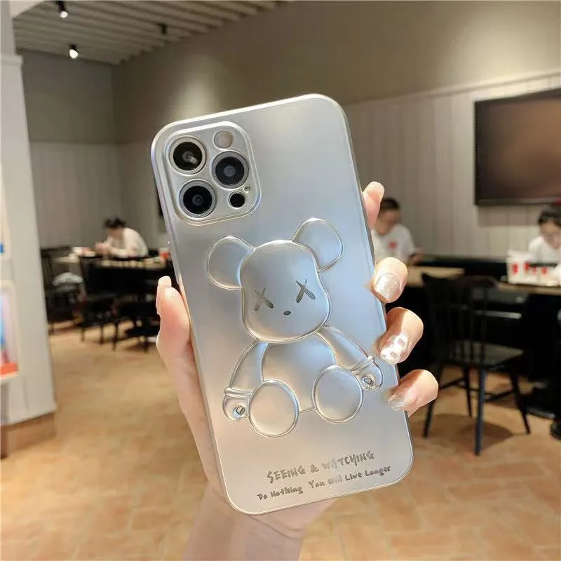 3D Bear iPhone Case