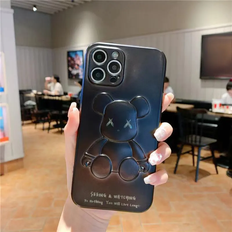 3D Bear iPhone Case