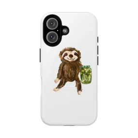 Adorable Sloth Magnetic Tough Phone Cases