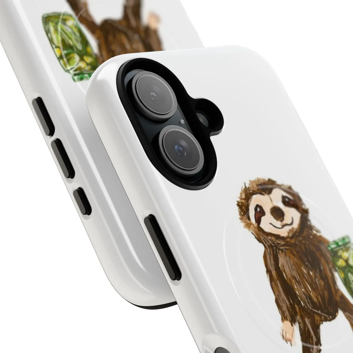 Adorable Sloth Magnetic Tough Phone Cases