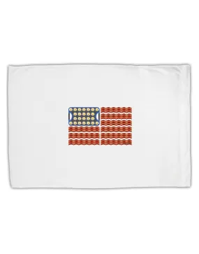 American Breakfast Flag - Bacon and Eggs Standard Size Polyester Pillow Case