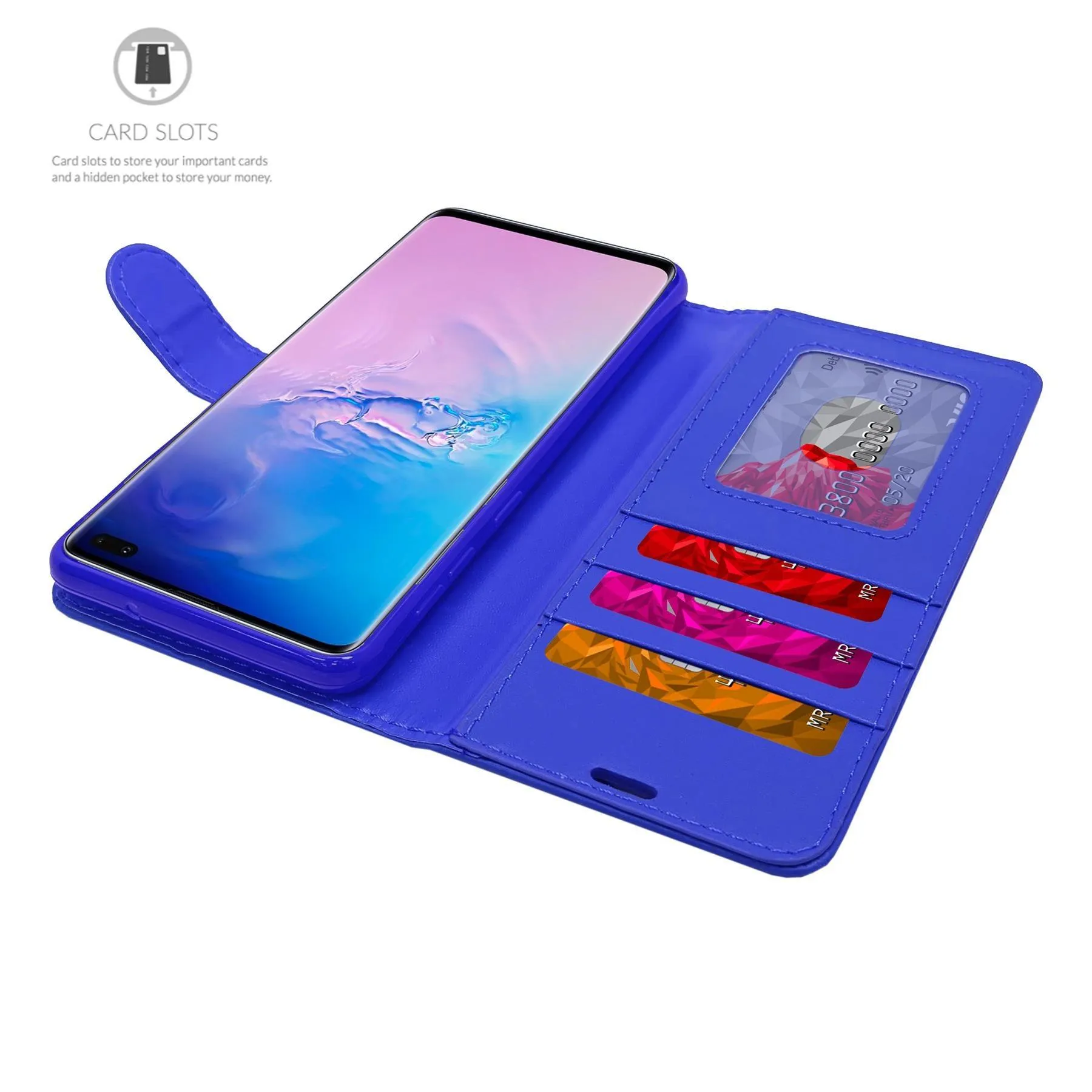 Apple iPhone XR Flip Folio Book Wallet Case