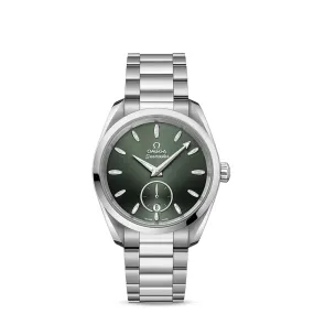 Aqua Terra 150M Co-Axial Master Chronometer Small Seconds 38 mm Green Dial