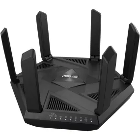 ASUS AXE7800 Tri-band WiFi 6E (802.11ax) Router; New 6GHz Band; AiProtection Pro and Instant Guard Sharable Secure VPN; 2.5G Por