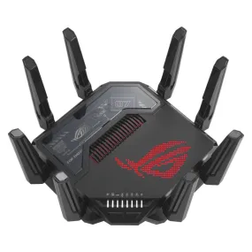 ASUS ROG Rapture GT-BE98 Quad-band Wi-Fi 7 Gaming Router - 6GHz(11529 Mbps) / USB / Gigabit WAN / Gigabit LAN