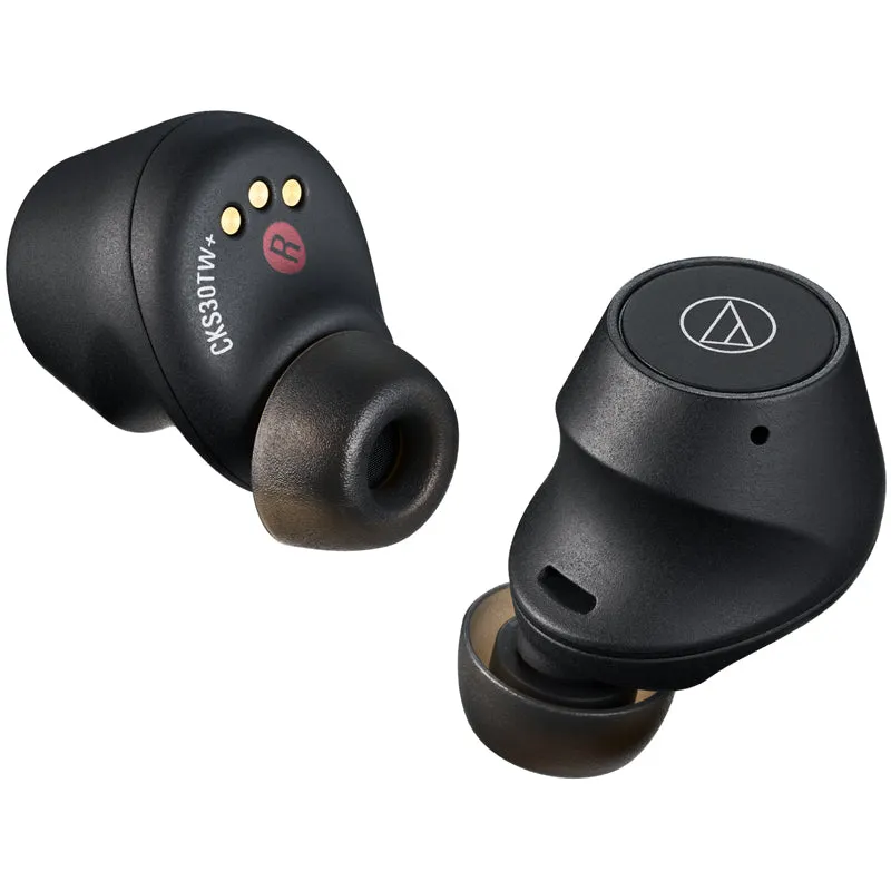 Audio Technica ATH-CKS30TW  Noise Cancelling Wireless Earbuds Black