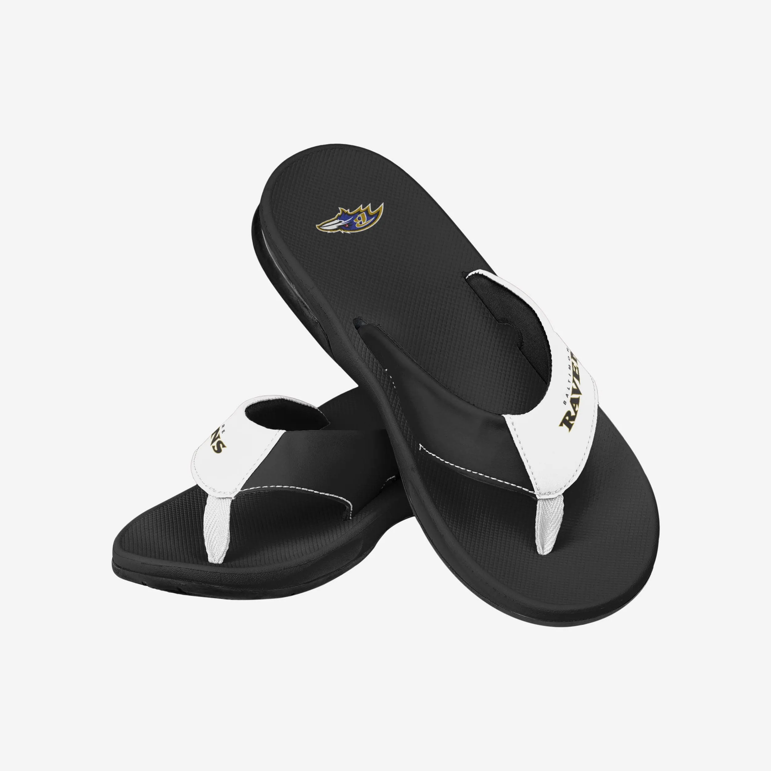 Baltimore Ravens Team Color Contour Flip Flop