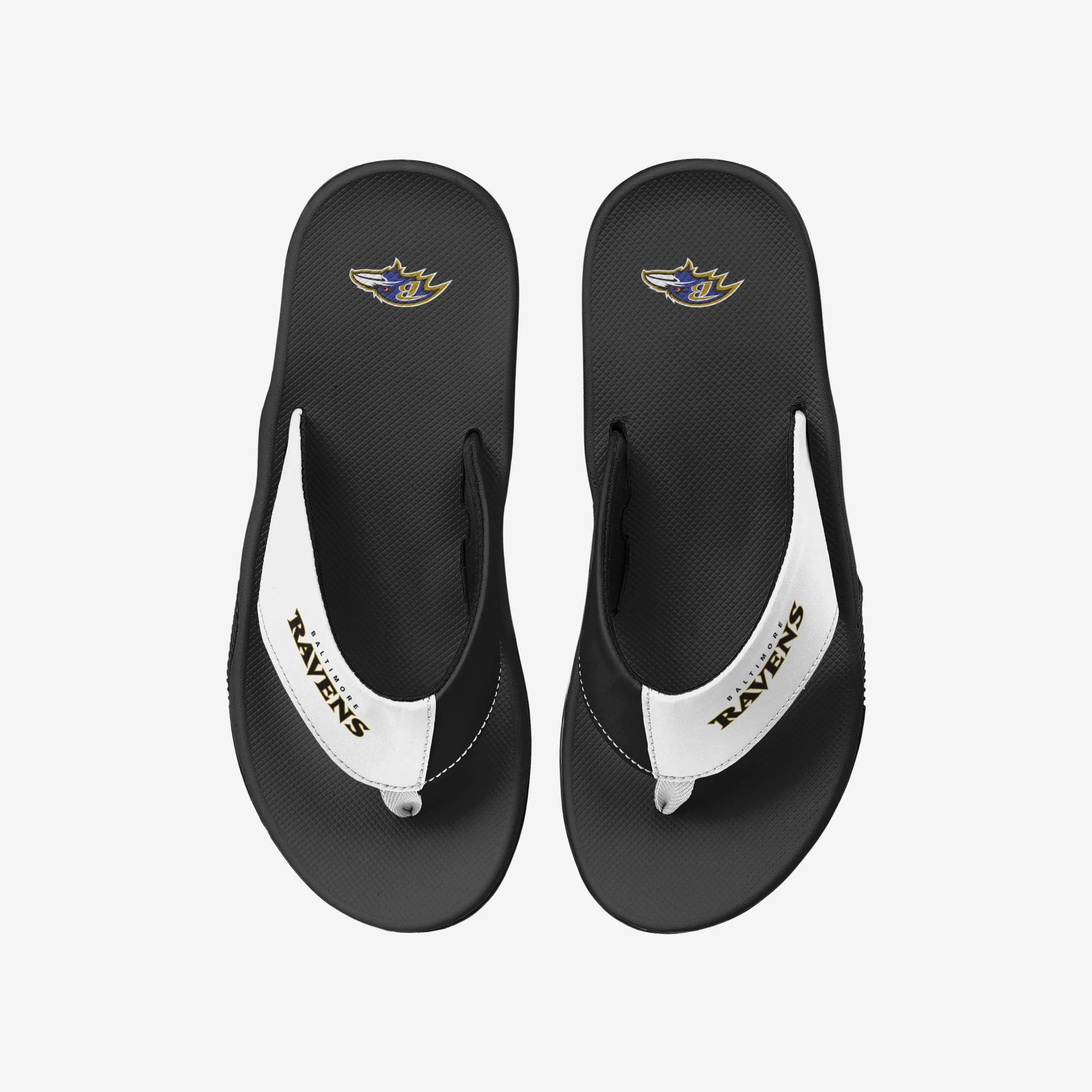 Baltimore Ravens Team Color Contour Flip Flop