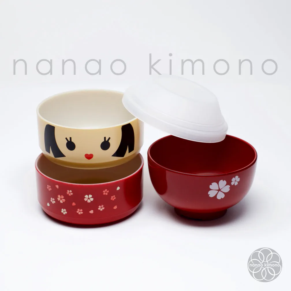 Bento Box - Hanako (Kokeshi) S