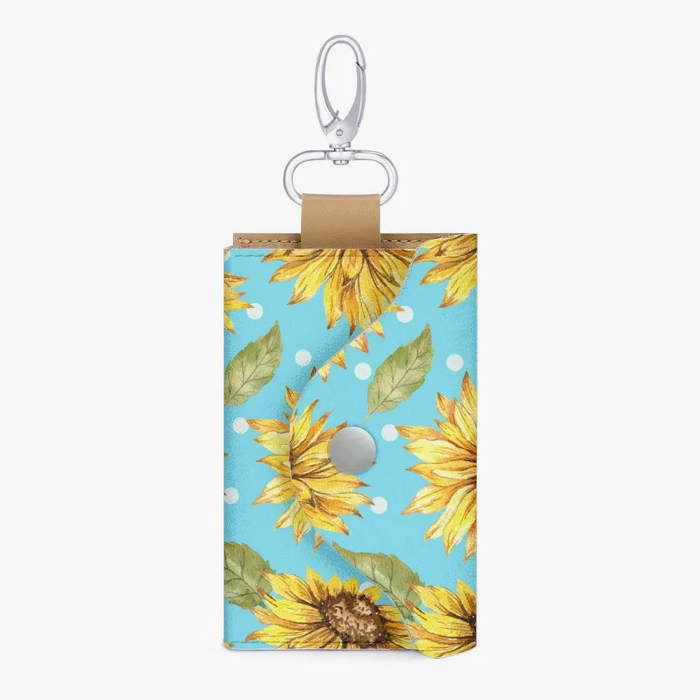 Blue Sunshine Key Holder Case