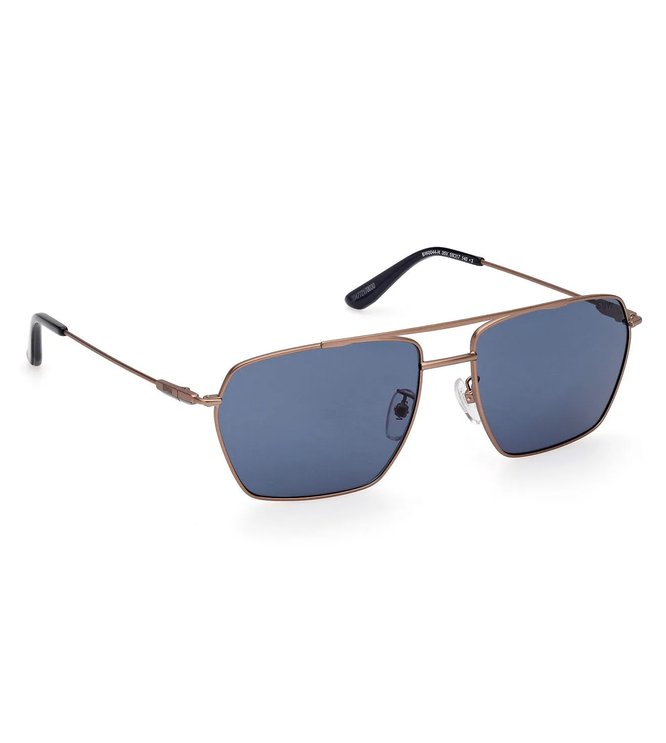 BMW Men Blue Aviator Sunglasses