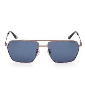 BMW Men Blue Aviator Sunglasses