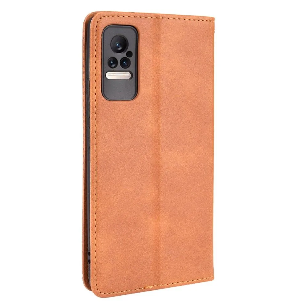 Bofink Vintage Xiaomi Civi leather case - Brown