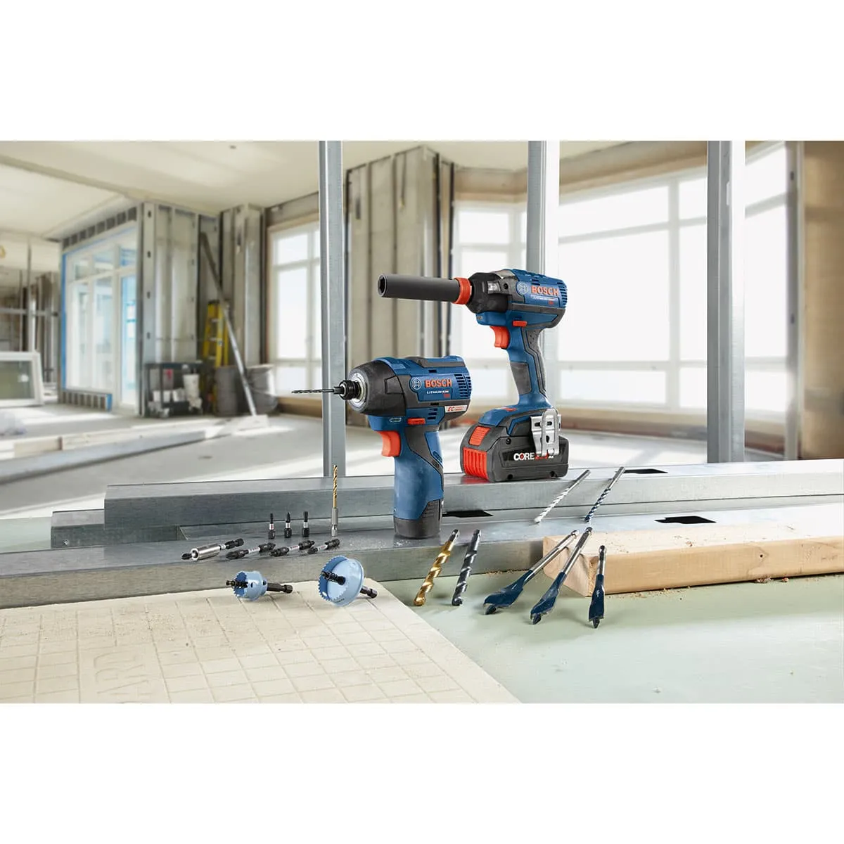 Bosch DDMS20 20 pc. Impact Tough Drill Drive Custom Case System Set