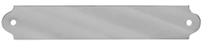 Bridle/Saddle Name Plate, Chrome