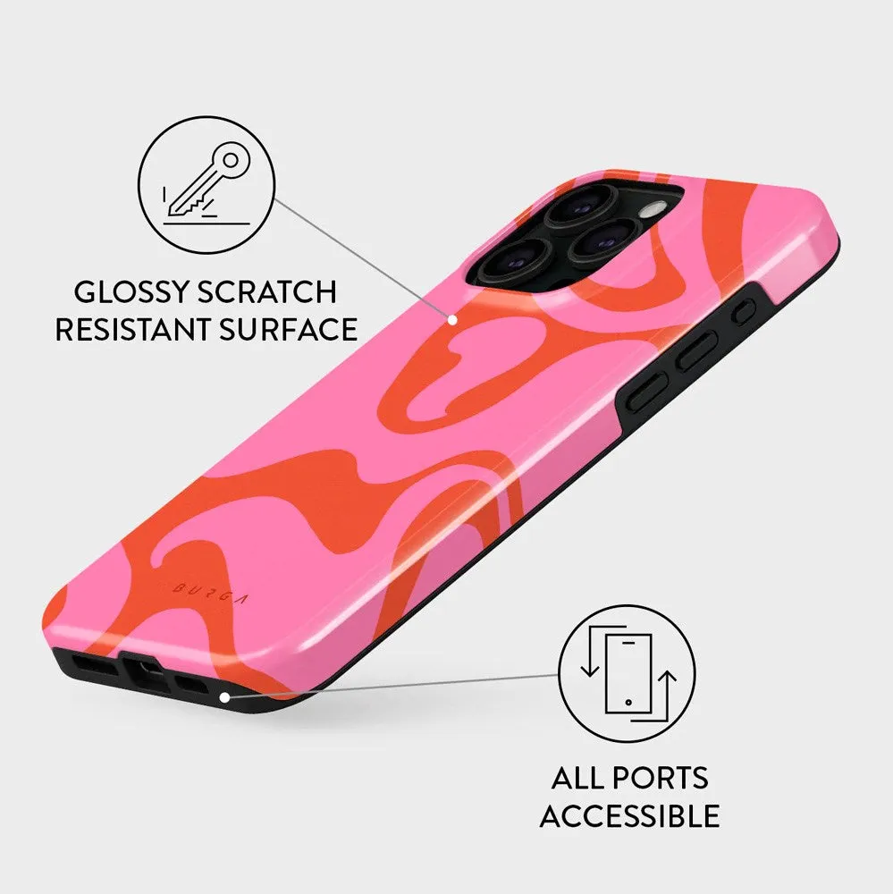 Burga iPhone 15 Pro Tough Fashion Case - Ride the Wave