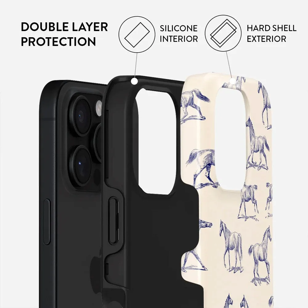 Burga iPhone 16 Pro Tough Fashion Case - Derby Race