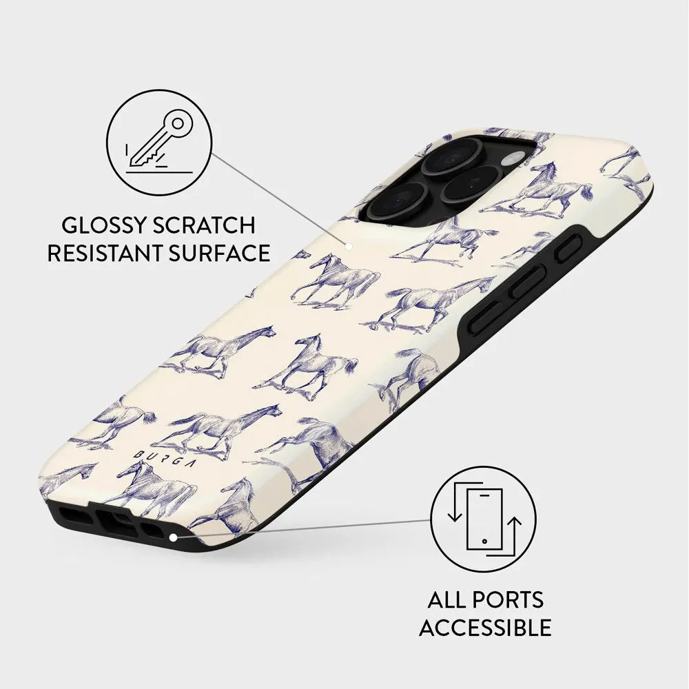 Burga iPhone 16 Pro Tough Fashion Case - Derby Race