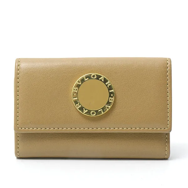 Bvlgari Brown 6 Key Case Unisex