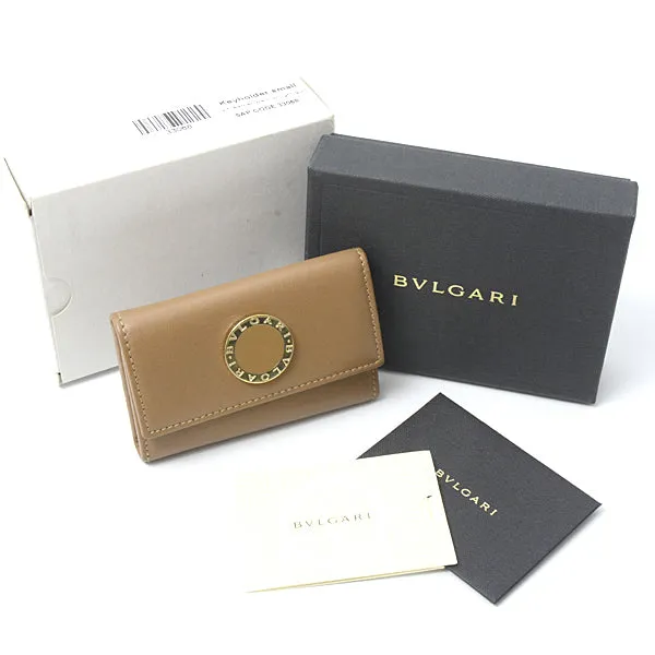 Bvlgari Brown 6 Key Case Unisex