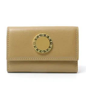 Bvlgari Brown 6 Key Case Unisex