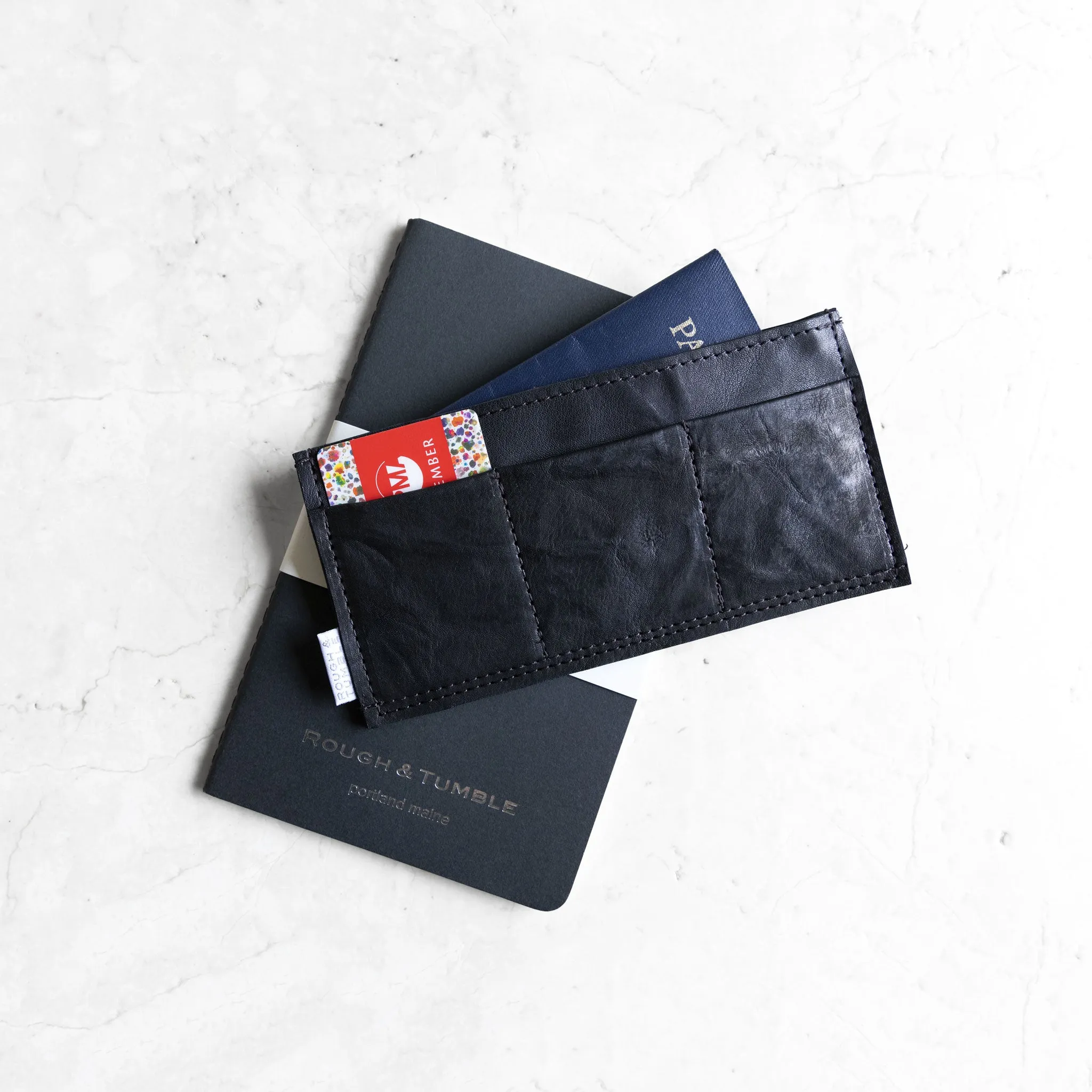 card holder trio | double sided