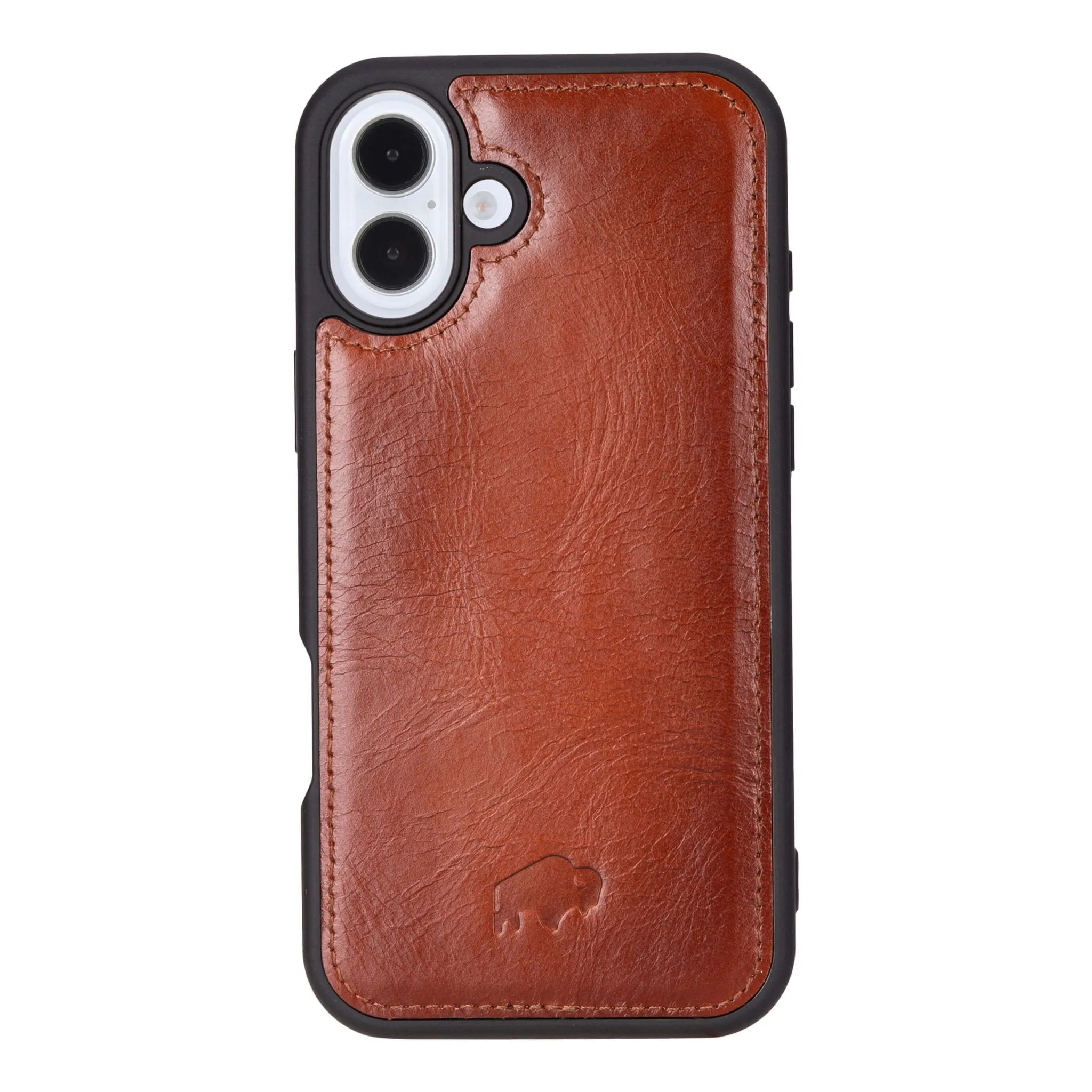 Carter iPhone 16 Plus Wallet Case, Burnished Tan