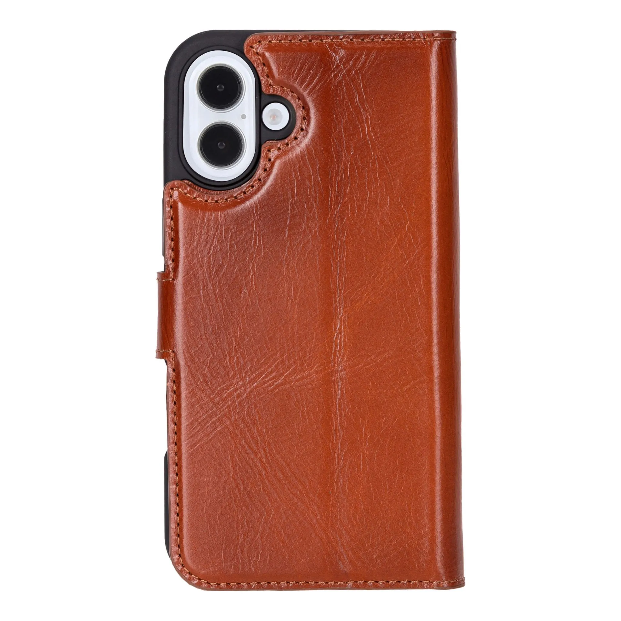 Carter iPhone 16 Plus Wallet Case, Burnished Tan