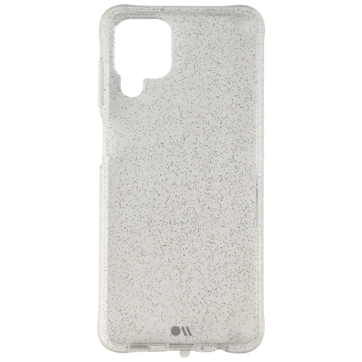 Case-Mate Sheer Crystal Series Case for Samsung Galaxy A12 - Silver Glitter