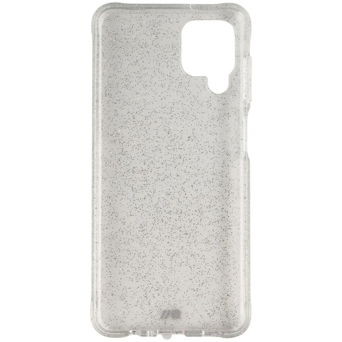 Case-Mate Sheer Crystal Series Case for Samsung Galaxy A12 - Silver Glitter