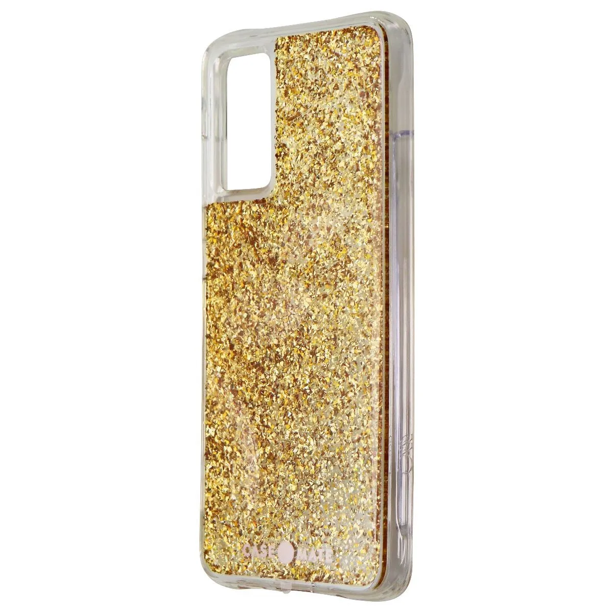 Case-Mate Twinkle Gold Hardshell Case for Samsung Galaxy S20 - Glitter Foil Gold