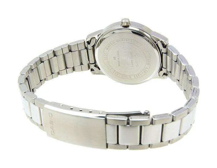 Casio LTP-1303D-7AVDF Silver Stainless Steel Strap Watch for Women