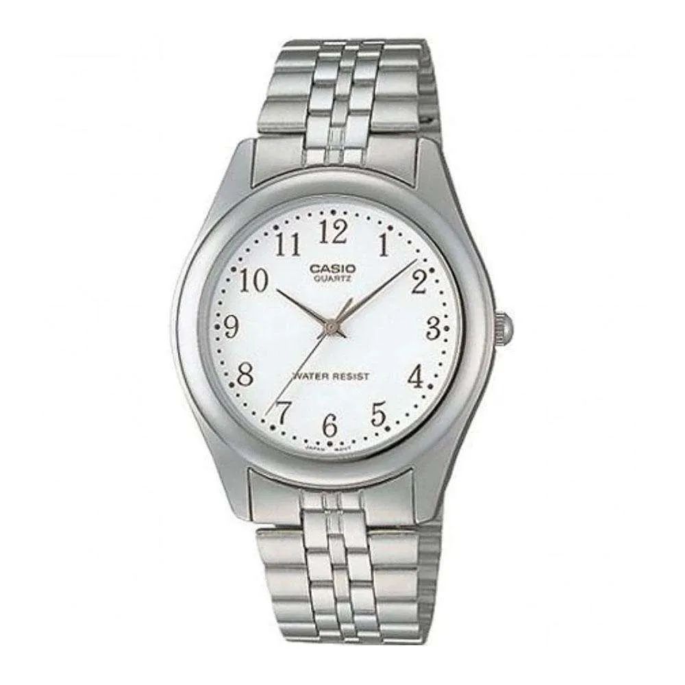 Casio MTP-1129A-7BRDF Silver Stainless Steel Strap Watch for Men