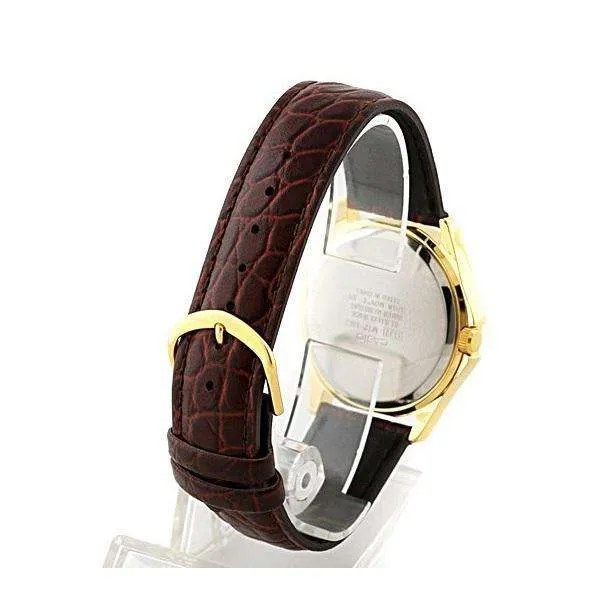 Casio MTP-1183Q-7ADF Brown Leather Strap Watch for Men