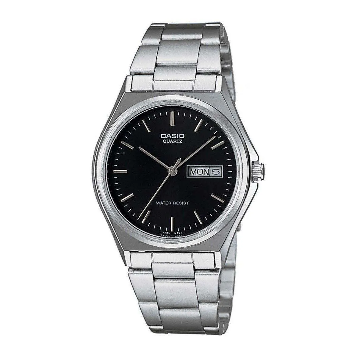 Casio MTP-1240D-1ADF Silver Stainless Steel Strap Watch for Men