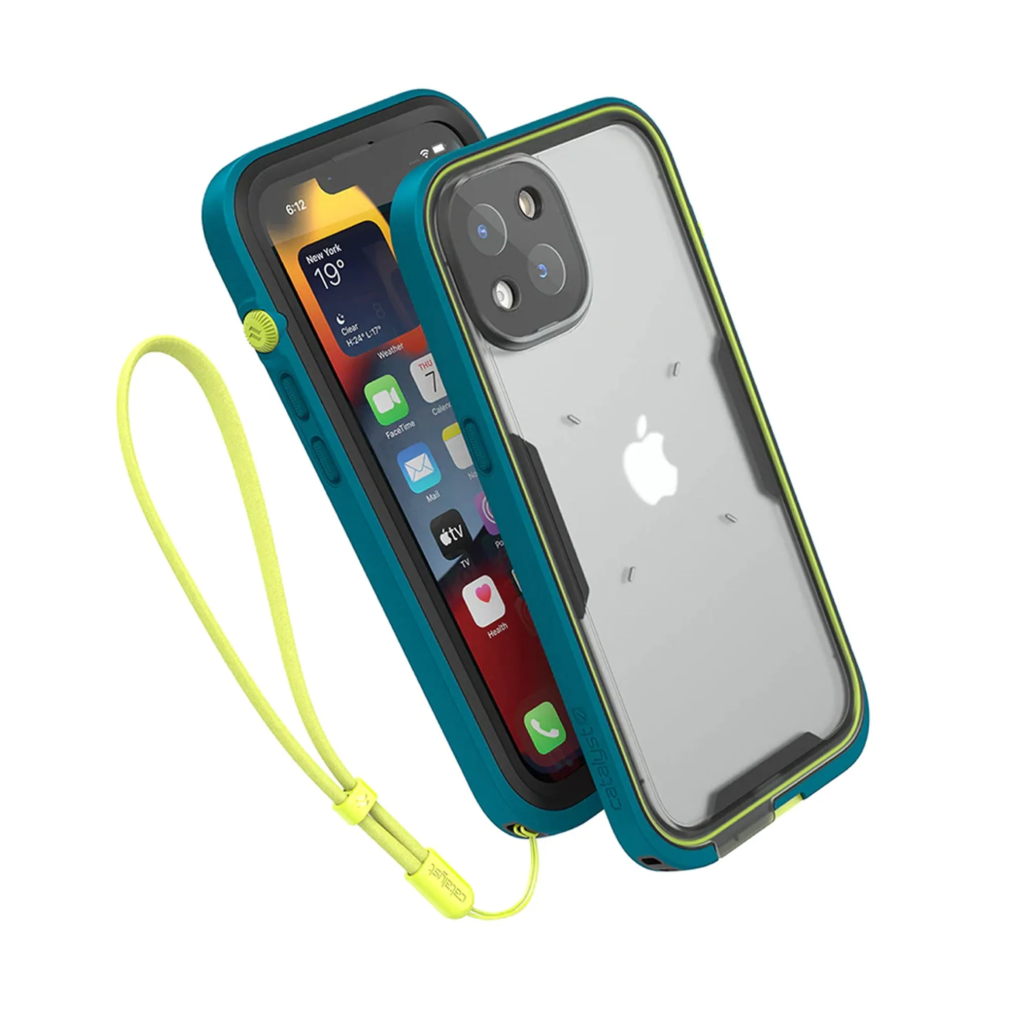 Catalyst Total Protection Waterproof Case for iPhone 13 6.1" 5G - Marine Blue (Barcode: 840625112234 )