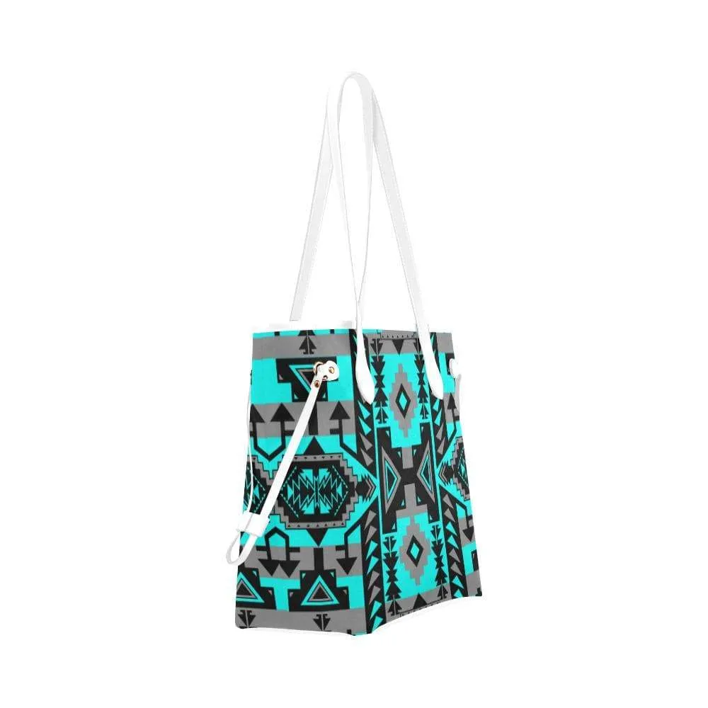 Chiefs Mountain Sky Clover Canvas Tote Bag