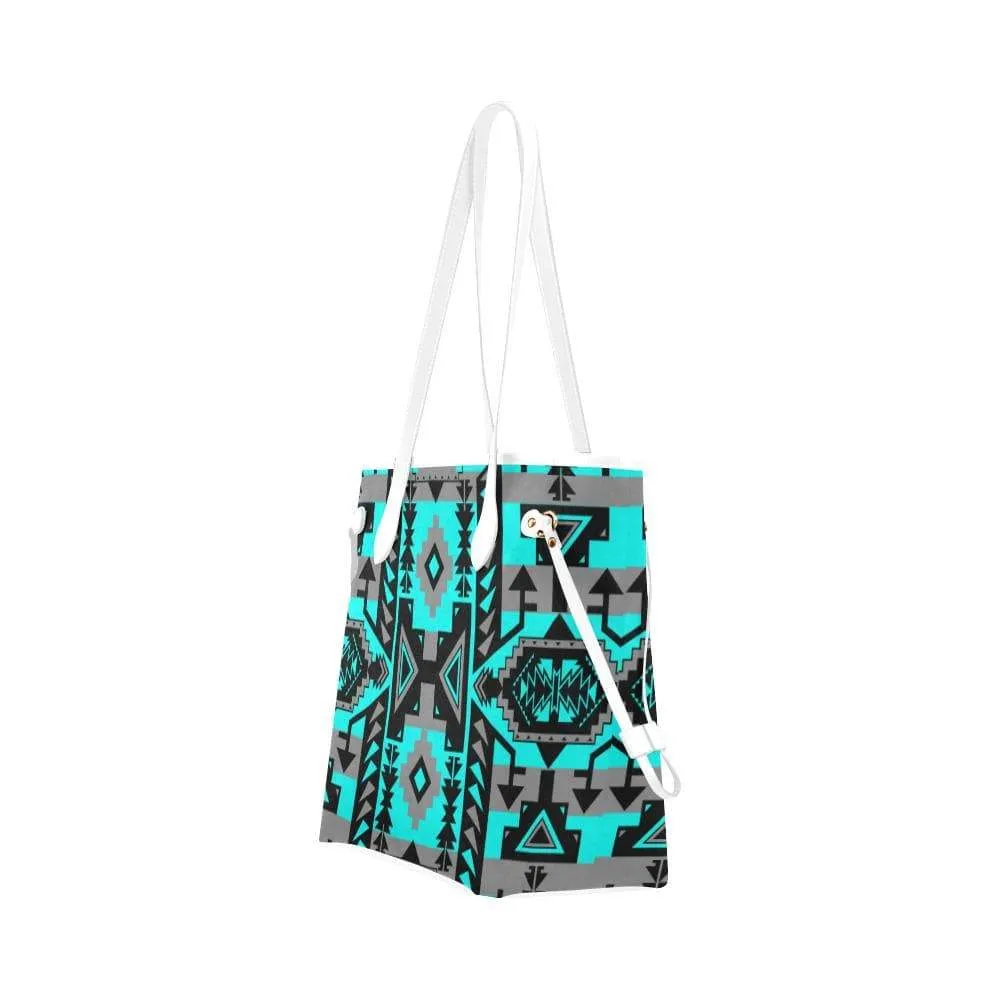 Chiefs Mountain Sky Clover Canvas Tote Bag