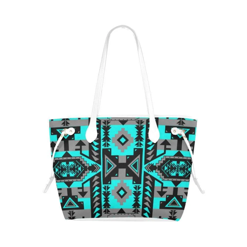 Chiefs Mountain Sky Clover Canvas Tote Bag