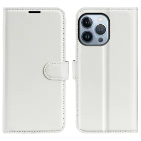 Classic iPhone 14 Pro Max flip case - White