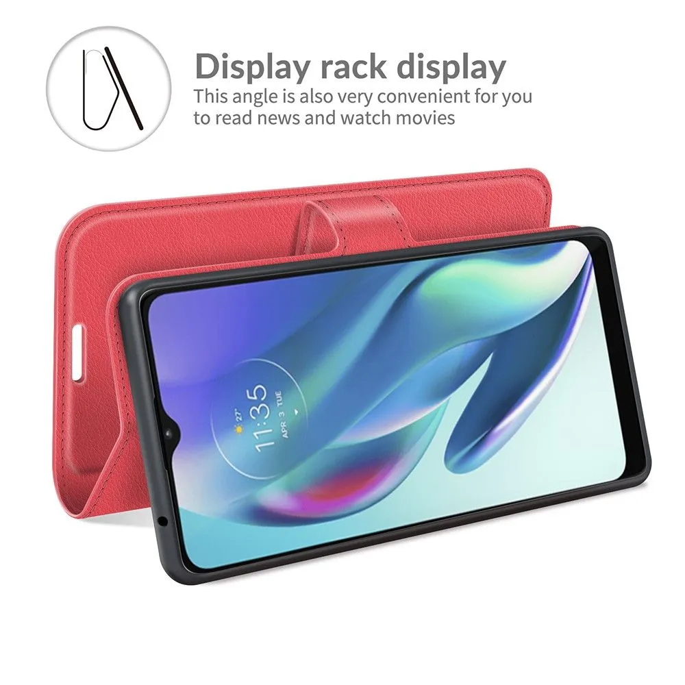 Classic Motorola Moto G50 5G flip case - Red