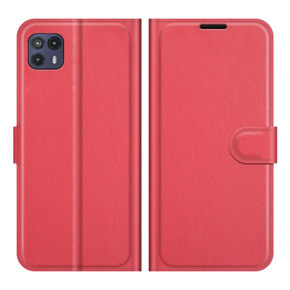 Classic Motorola Moto G50 5G flip case - Red