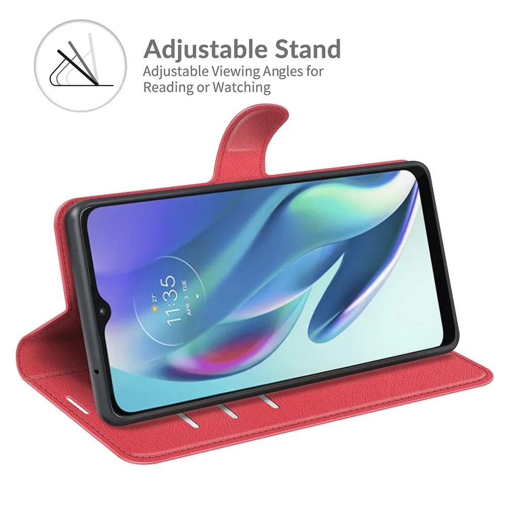 Classic Motorola Moto G50 5G flip case - Red