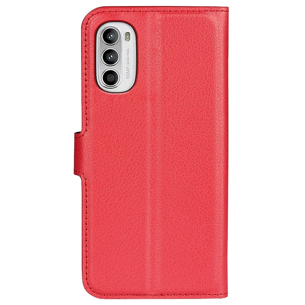 Classic Motorola Moto G52 / Moto G82 flip case - Red