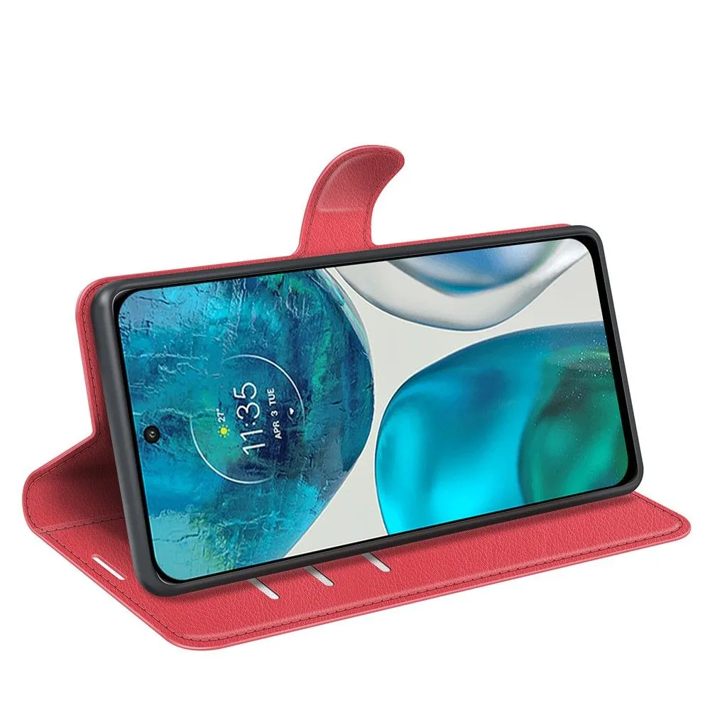 Classic Motorola Moto G52 / Moto G82 flip case - Red