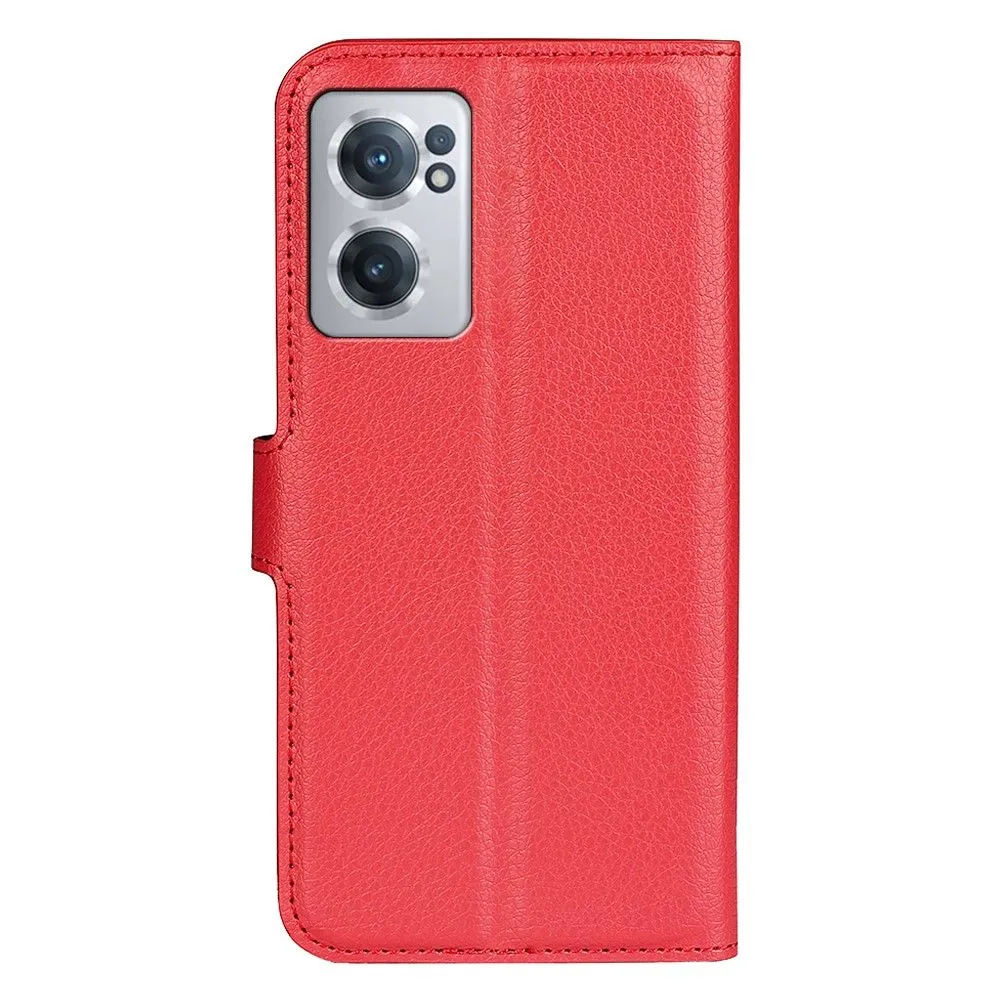 Classic OnePlus Nord CE 2 5G flip case - Red