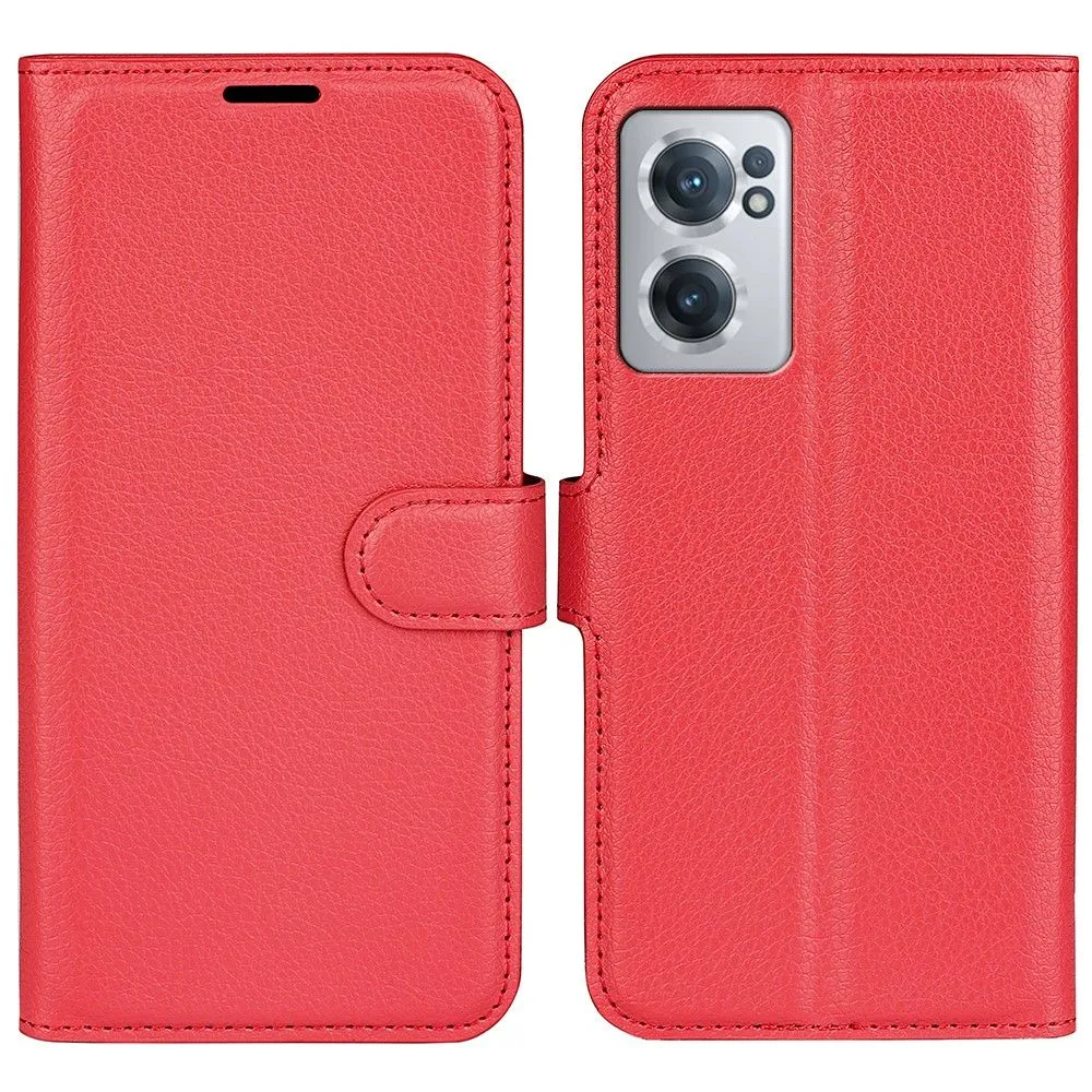 Classic OnePlus Nord CE 2 5G flip case - Red